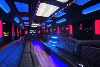 Roswell Limousine Bus Interior