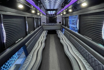 Roswell Party Bus Interior